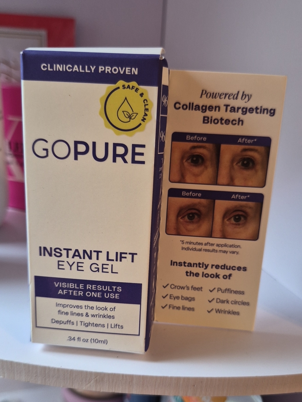 Instant Lift Eye Gel – Go Pure Nwt